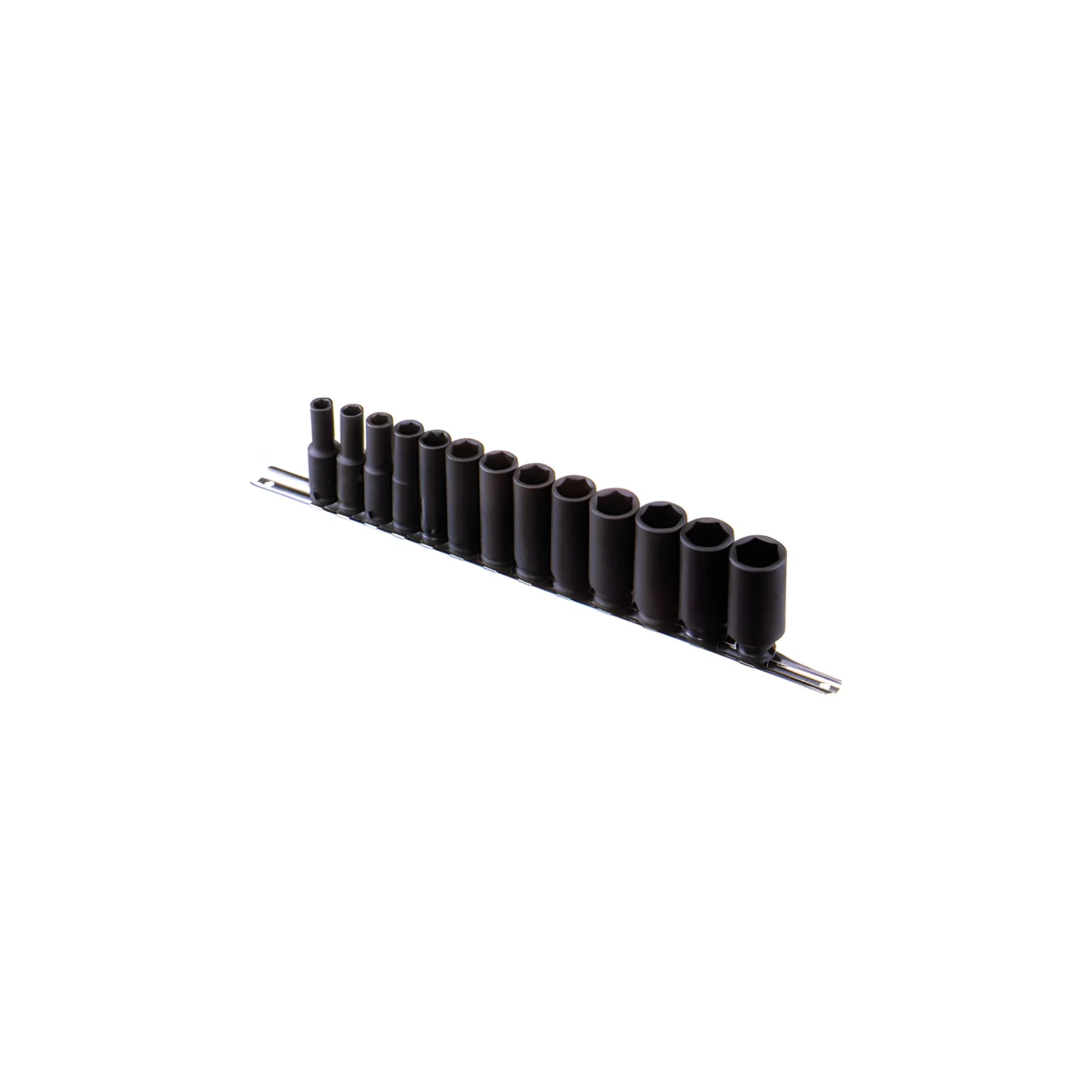 Genius CM-313SD SAE Hex bit deep Impact Socket Set (13 pieces) 5/16" to 7/8" x 3/8" Dr.