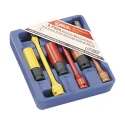 Genius CW-406M car wheel and Extension Bar thin wall deep impact socket Set (6 pieces) 1/2" Dr.