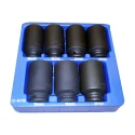 Genius DI-407M MET Deep Impact Socket Set (7 pieces) 1/2" Dr.