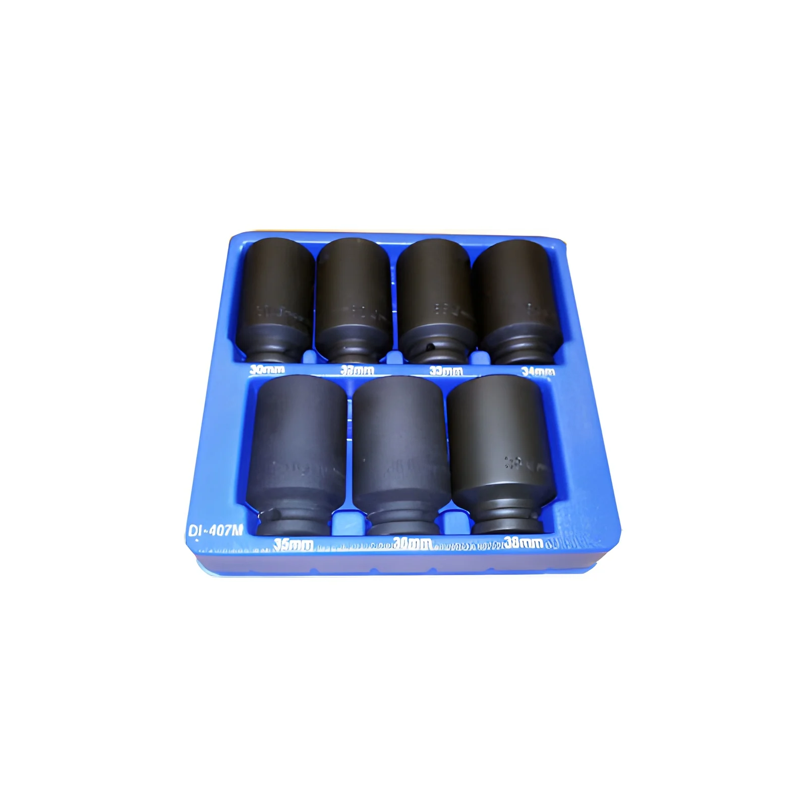 Ensemble de douilles à chocs profondes MET 1/2" (7 pièces) Genius DI-407M