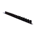 Genius CM-316M MET Molybdenum Hex Socket Set (16 pieces) 7mm to 22mm x 3/8"