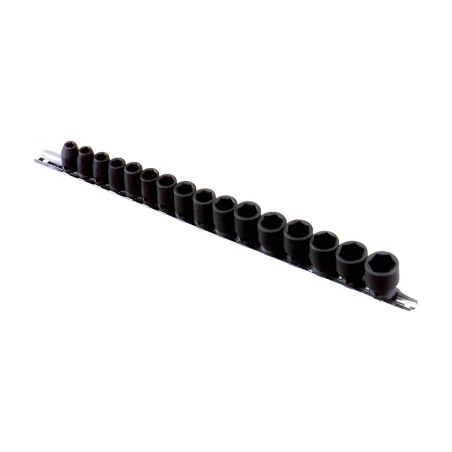 Genius CM-316M MET Molybdenum Hex Socket Set (16 pieces) 7mm to 22mm x 3/8"