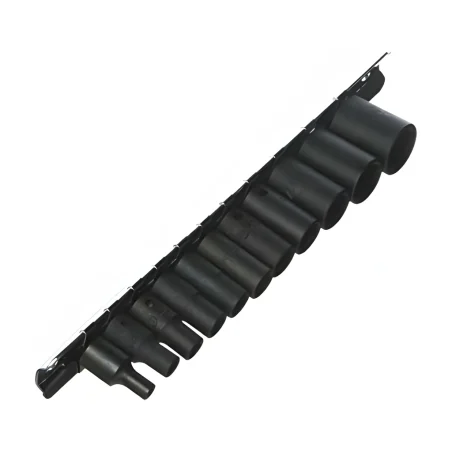 Genius TF-211S SAE Vanadium Hex Socket Set (11 pieces) 1/8" to 9/16" x 1/4" Dr.