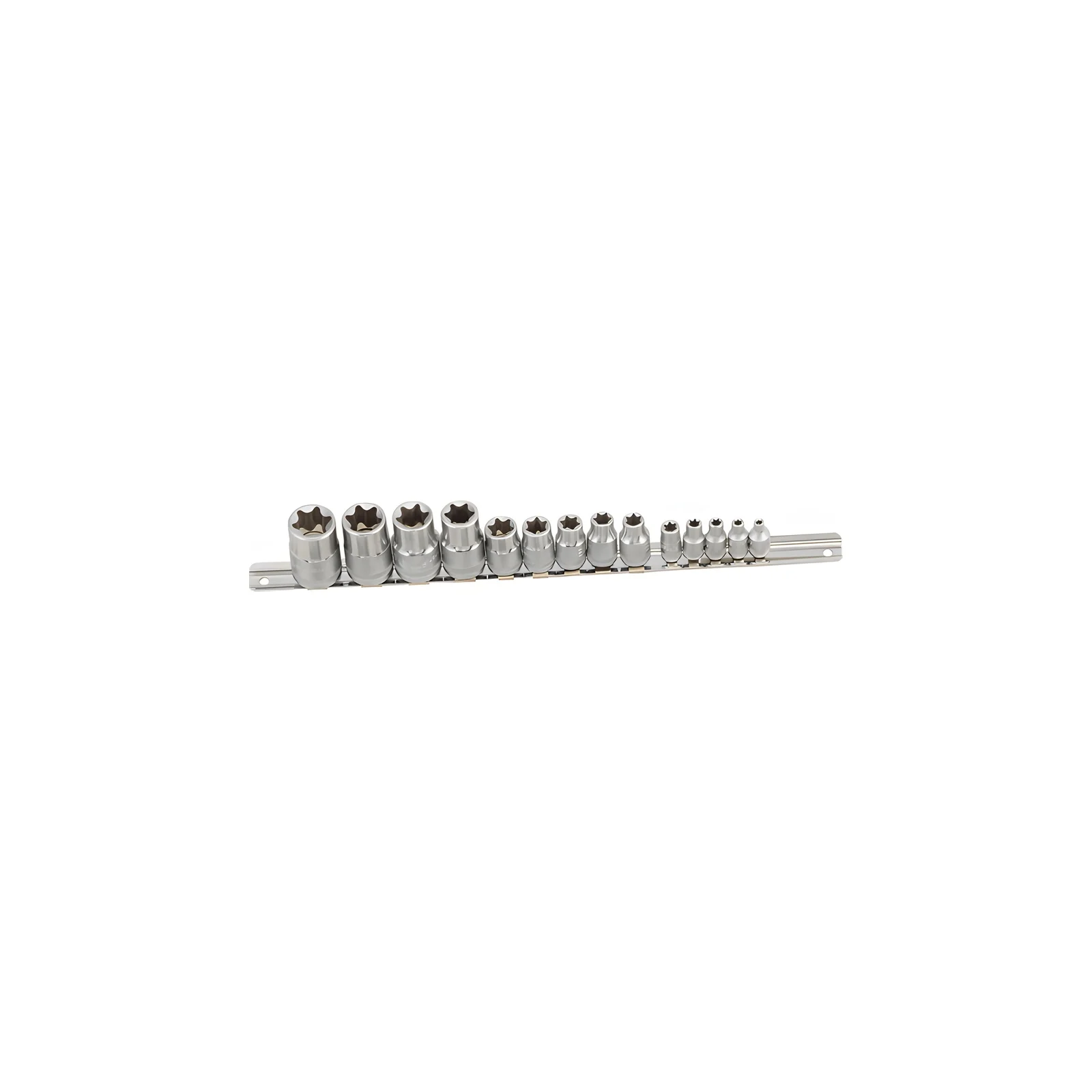Genius TX-23414 Torx Star Socket Set E4 to E24 14 Pieces