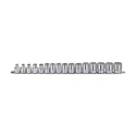 Genius TW-316M MET Chrome Socket Set (16 pieces) 6mm to 21mm x 3/8" Dr. 12 Pt.