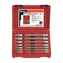Genius BS-2314TR Triple Square Socket and Bit Set (14 pieces) 1/4" and 3/8" Dr.