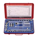 Ensemble de douilles et embouts MET et SAE 1/2" (46 pièces) Genius GS-446MS