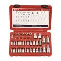 Genius BS-23441 torx bit and socket set 3 models (41 pieces) 1/4", 3/8" and 1/2" Dr.