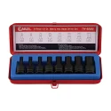 Ensemble de douilles hexagonales MET 1/2" (8 pièces) Genius
