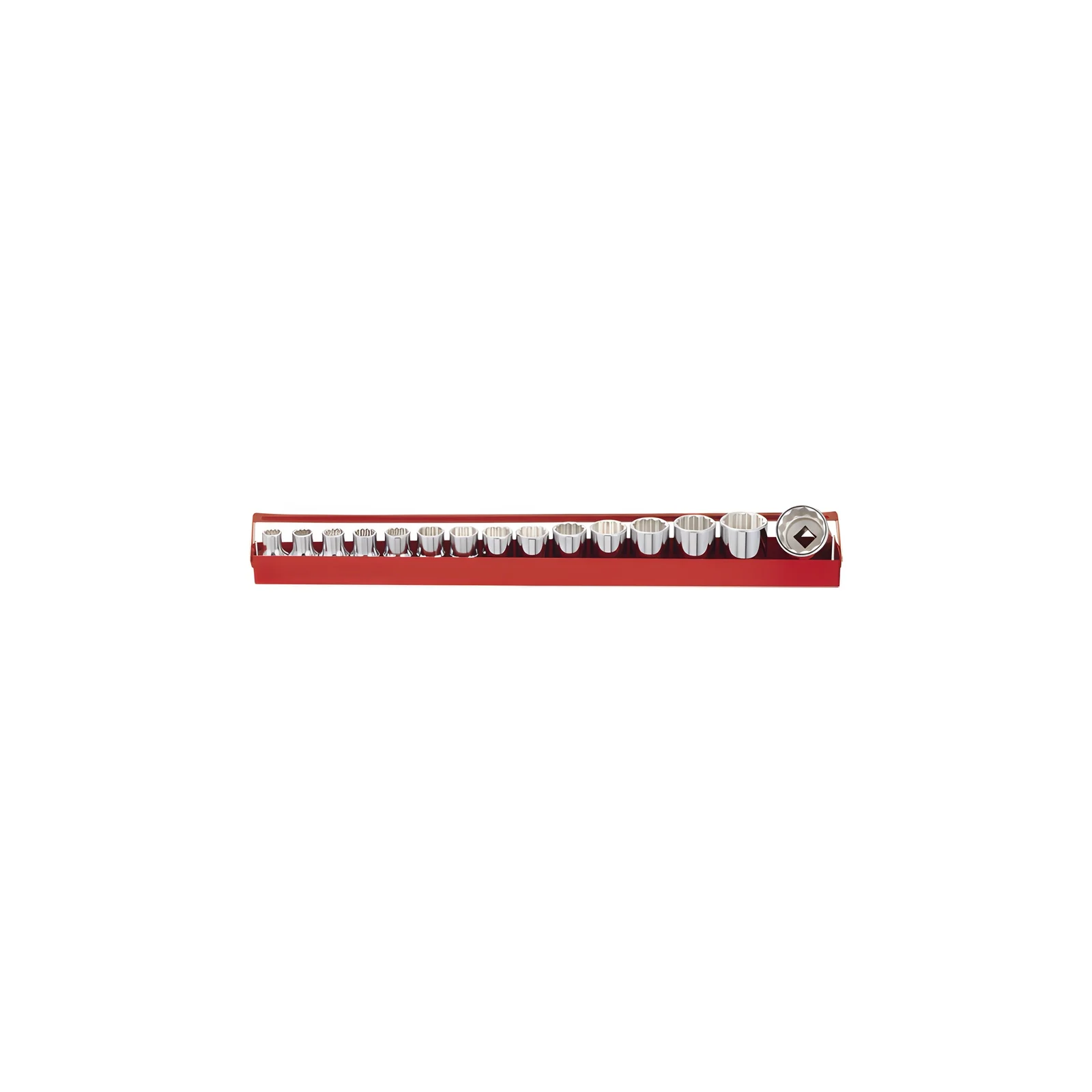 Ensemble de douilles MET 1/2" x 10mm à 30mm (15 pièces) Genius TW-415M