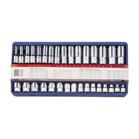 Genius GS-332M MET Socket Set (32 pieces) 3/8" Dr.