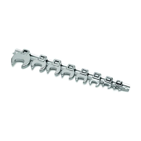 Performance Tool W452 MET crowbar socket set, storage rail not included (10 pieces) 3/8" Dr.