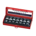 Ensemble de douilles pivotantes à chocs SAE 1/2" x 1/2" à 7/8" (7 pièces) Genius TG-215