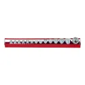 Genius TW-415S SAE Socket Set (14 pieces) 3/8" to 1-1/4" x 1/2" Dr.