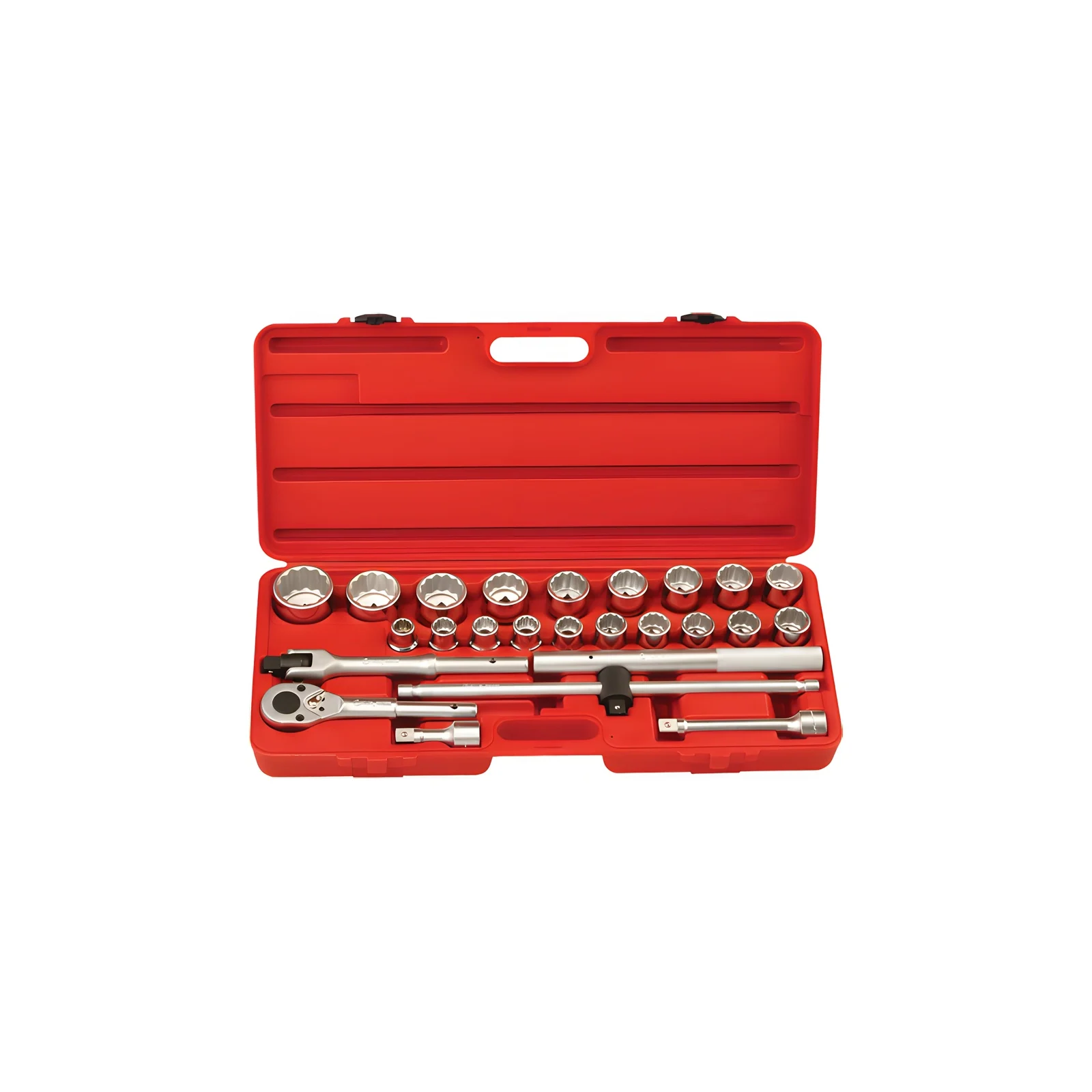 Ensemble de douilles SAE 3/4" x 3/4" à 2-1/4" x 12 pans (25 pièces) Genius TW-625S