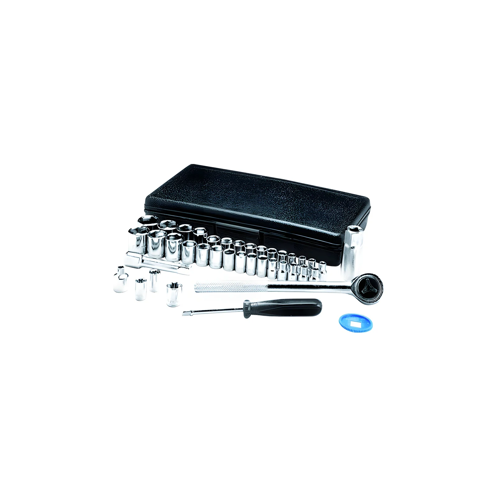 Performance Tool W1173 SAE and MET Socket Set (40 pieces) 1/4" and 3/8" Dr.