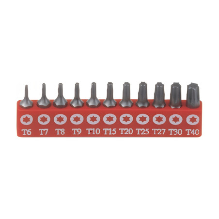 Genius SB-711TP Torx Hex Screwdriver Blade Set 11 Pieces