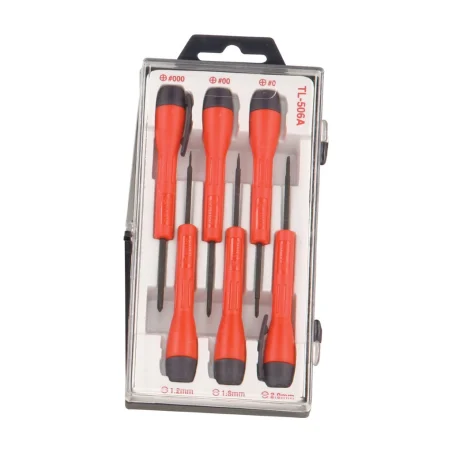 Ensemble de tournevis "micro-tech" (6 pièces) Genius TL-506A