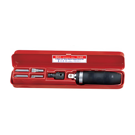 Genius TG-406B Impact screwdriver set (6 pieces) 1/2"