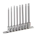 Ensemble d'embouts allen wooble MET 3/8" x 3mm à 10mm (8 pièces) Genius BS-308WHL