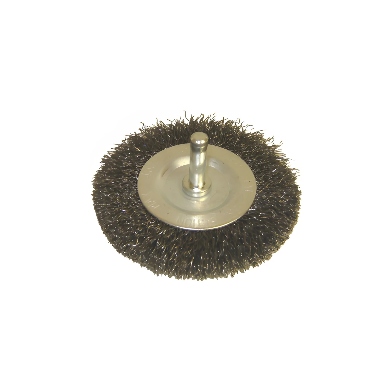 Brosse circulaire à fils ondulés 3" tige 1/4" Rodac SAT300