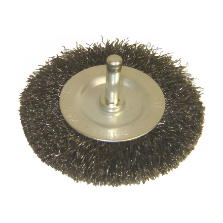 Rodac SAT300 Circular crimped wire brush 3" with 1/4" shank