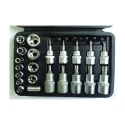Rodac SB30 Star Socket and Bit Set (30 pieces)