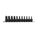 Ensemble d'embouts hexagonaux MET 1/2" x 5mm à 19mm (11 pièces) Genius TH-411M