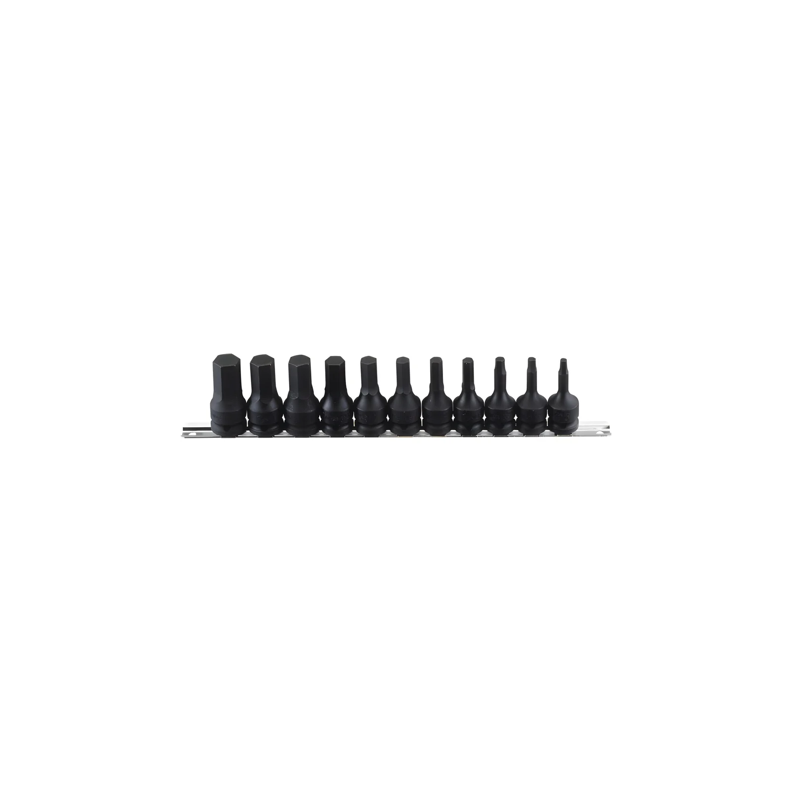 Ensemble d'embouts hexagonaux MET 1/2" x 5mm à 19mm (11 pièces) Genius TH-411M
