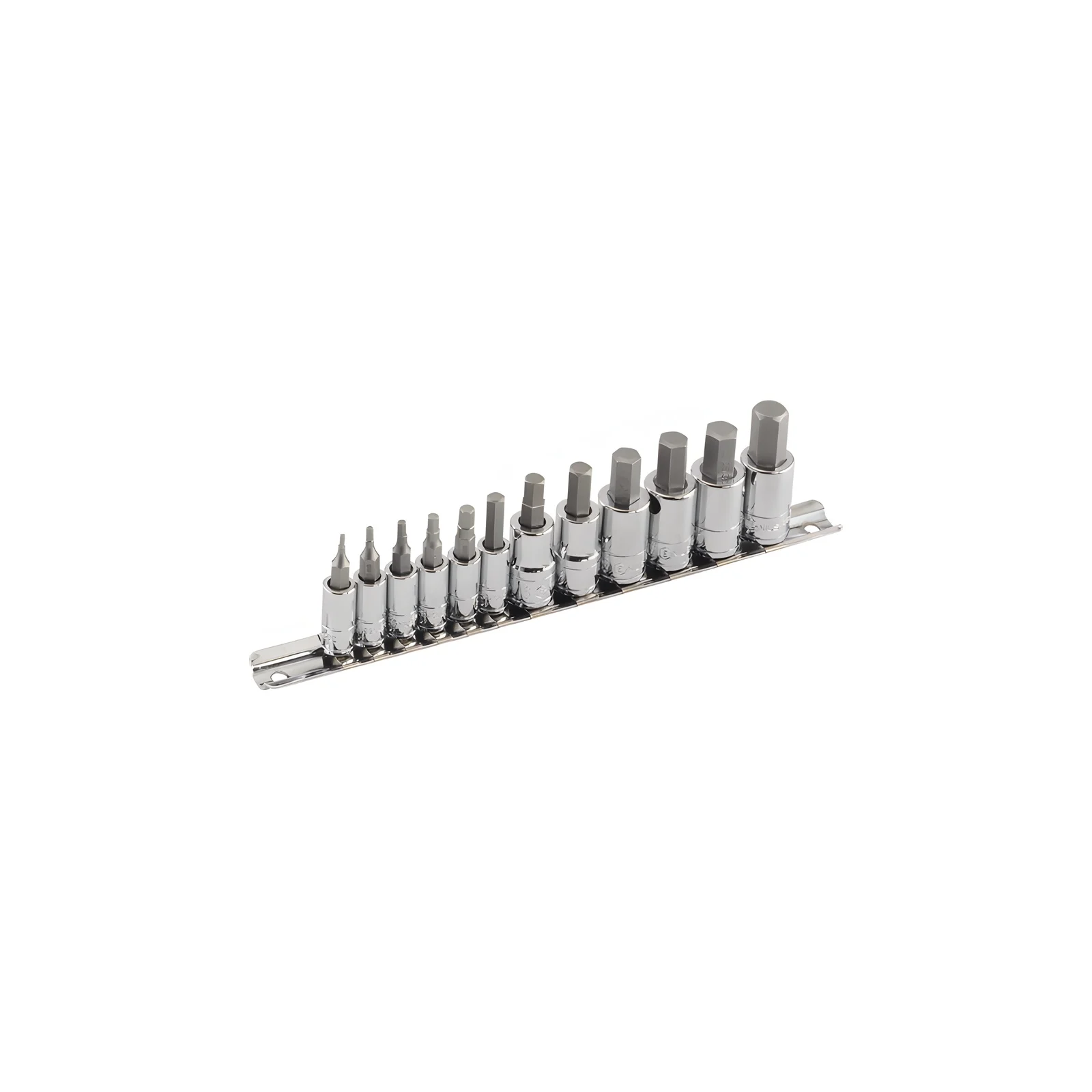 Ensemble d'embouts hexagonaux MET 1/4" et 3/8" x  2mm à 12mm (12 pièces) Genius BS-2312H