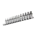 Ensemble embouts hex SAE 14 pièces 1/4" et 3/8" Genius BS-2314H