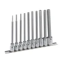 Ensemble d'embouts hexagonaux SAE 3/8" x 1/8" à 1/2" (10 pièces) Genius BS-310HSL