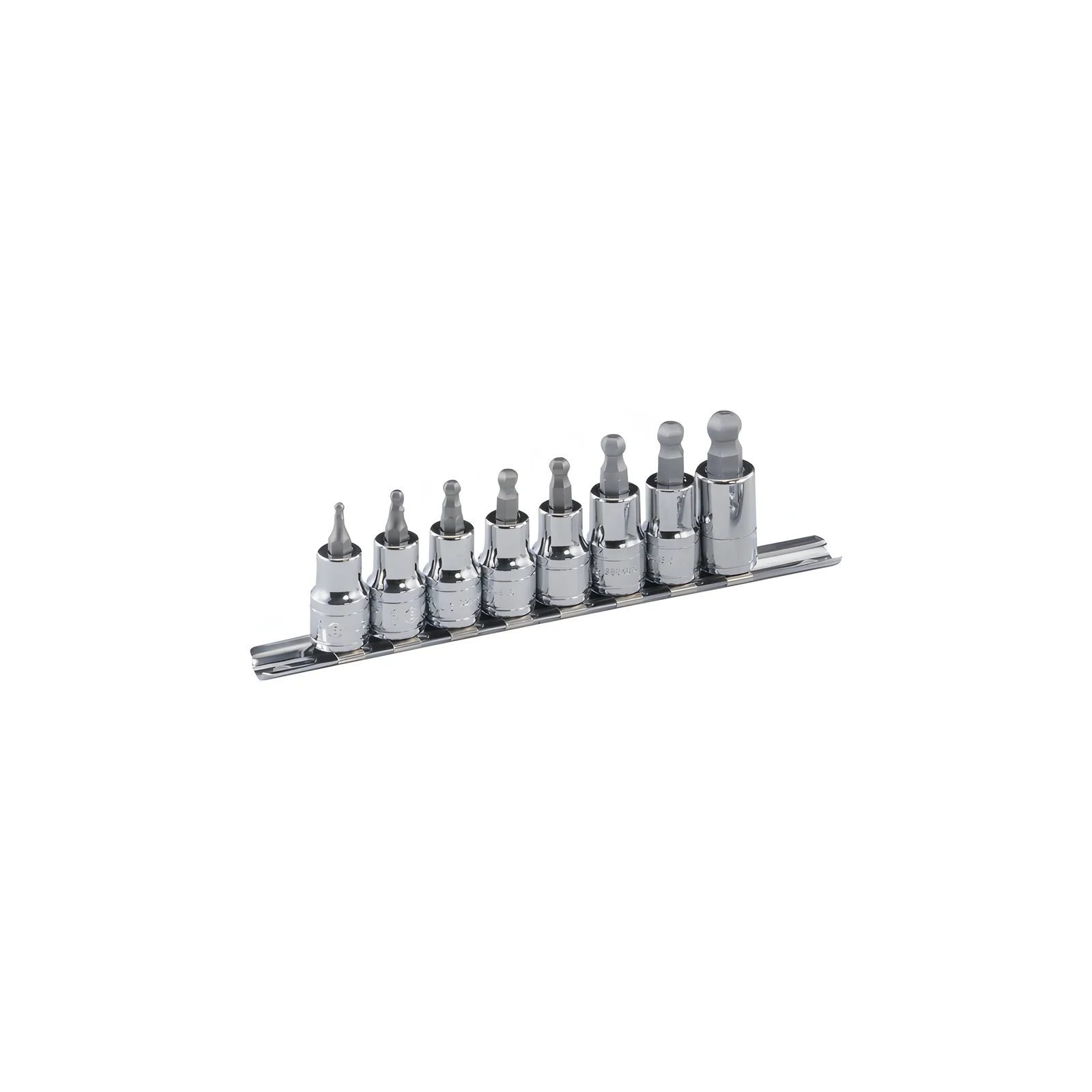 Ensemble d'embouts hexagonaux SAE 3/8" x 1/8" à 3/8" (8 pièces) Genius BS-308WHS