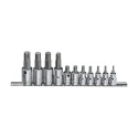 Ensemble d'embouts Ribe 3/8" et 1/2" x M4 à M16 (11 pièces) Genius BS-3411S