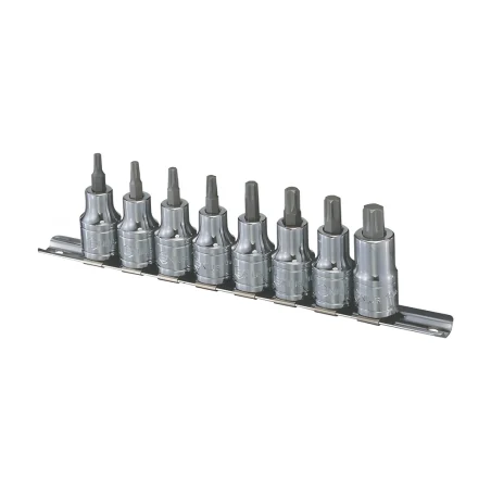 Genius BS-408T torx bit set (8 pieces) T20-T25-T27-T30-T40-T45-T50-T55 x 1/2" X