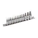 Genius BS-2314T torx bit set (14 pieces) T6 to T55 x 1/4" and 3/8"