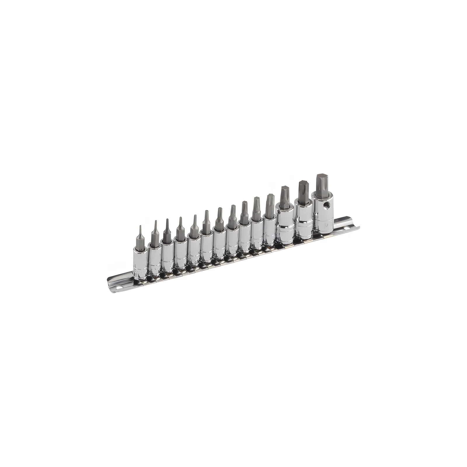 Ensemble d'embouts torx 1/4" et 3/8" x T6 à T55 (14 pièces) Genius BS-2314T