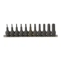 Ensemble d'embouts torx 3/8" x T10 à T60 (11 pièces) Genius TX-311