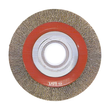 Rodac T93E047 Wire brush 6" hole 1/2"-5/8"