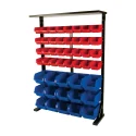 Étagère de métal avec bacs de rangement en plastique Performance Tool W5193
