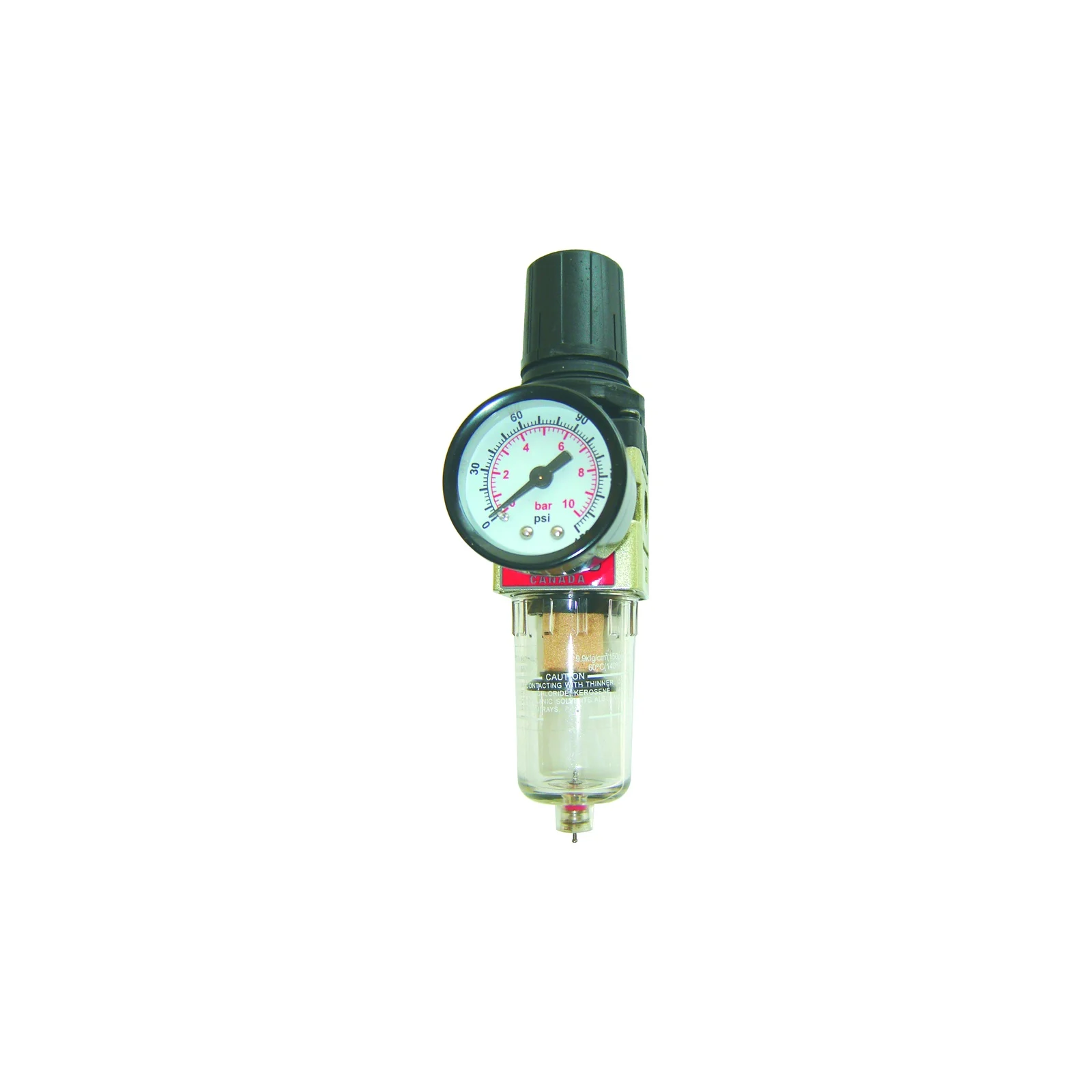 Rodac AW2000-02 Air filter with pressure regulator 1/4" 150 PSI
