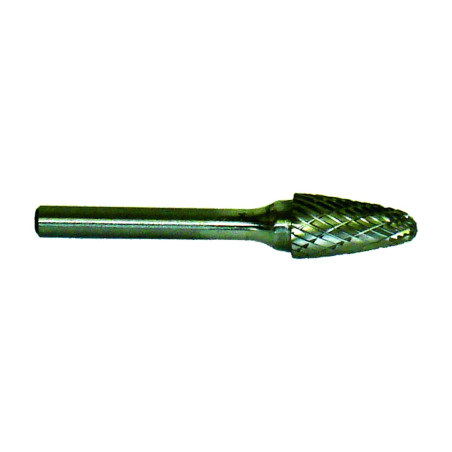Rodac SF5 Industrial carbide bur shank 1/4" head 1/2" x 1"