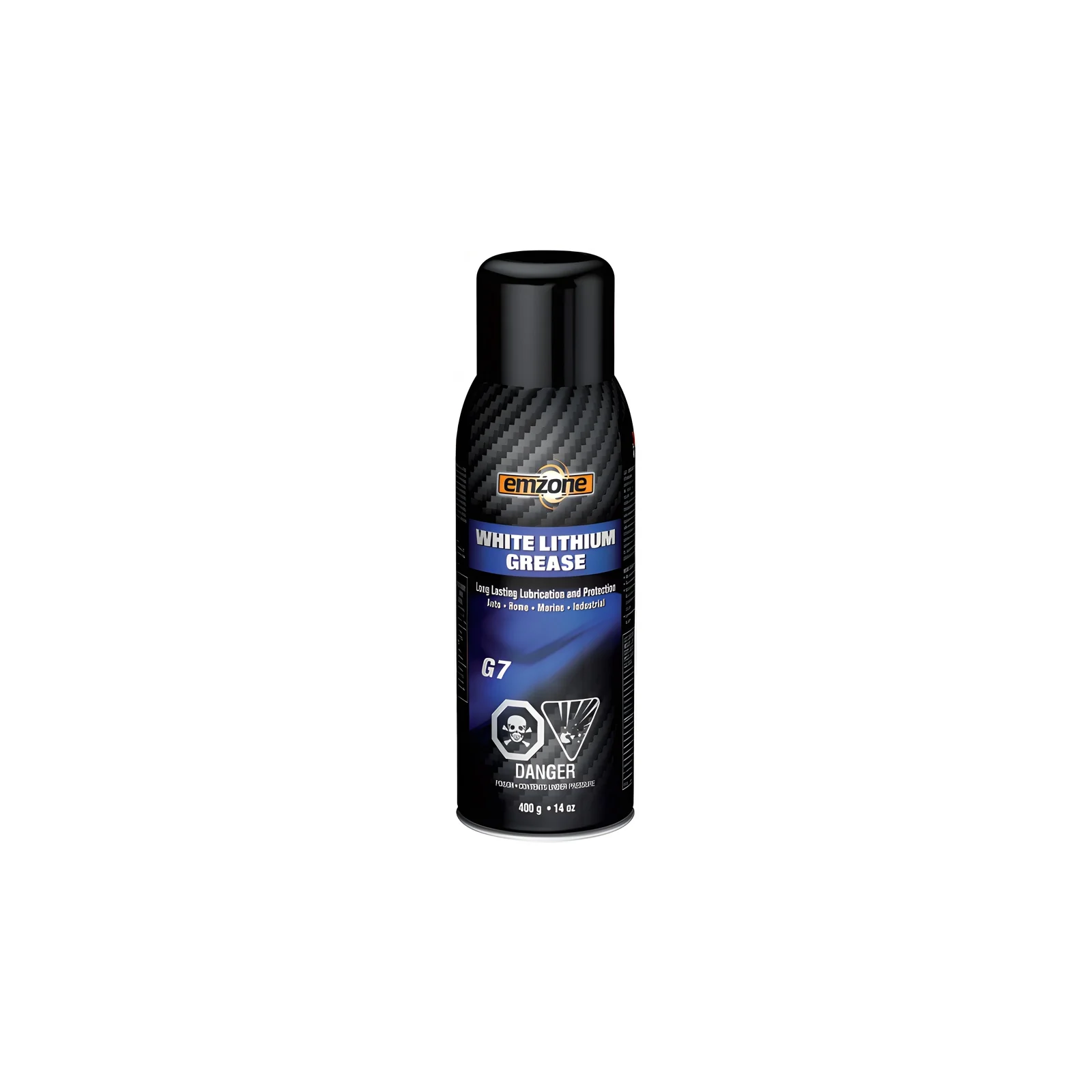 Graisse blanche au lithium 14oz (caisse de 12) Emzone 45007