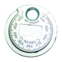 Genius XCJ450 Spark Plug Gap Gauge SAE and Metric 0.02" to 0.1"