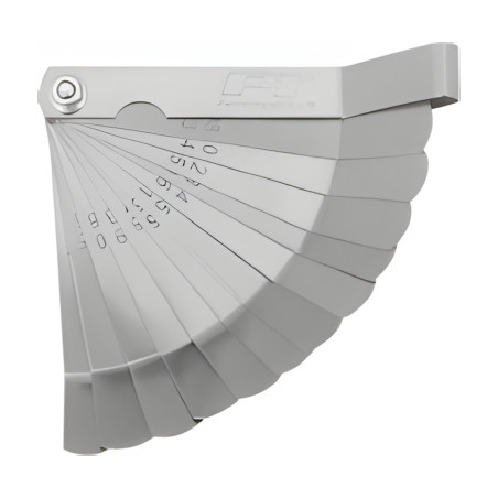 Jauge d'épaisseur 12 lames SAE et MET Performance Tools W130C