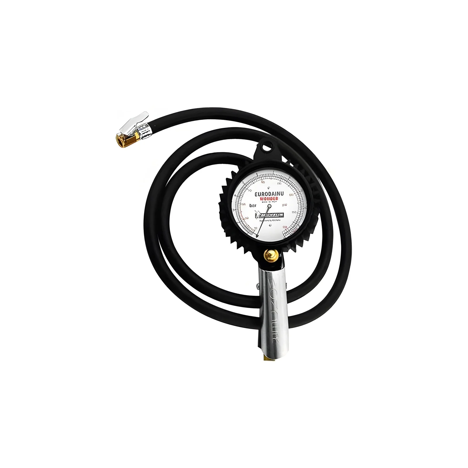 Manomètre à cadran 3-1/2" avec boyau de 5' 174 PSI Michelin 1991