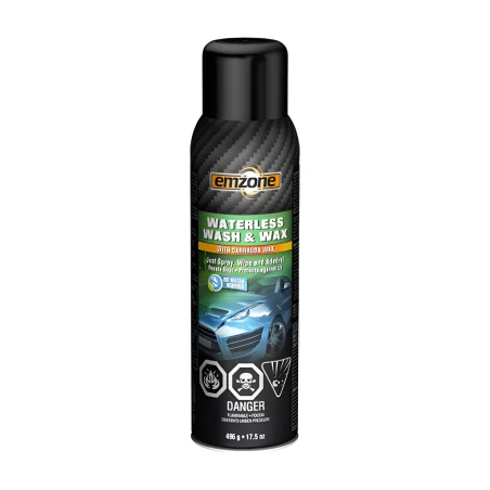 Emzone 44038 Waterless cleaner and wax (case of 12) 17.5oz