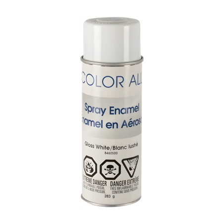 Color All B460500-6 White Enamel Paint (6 units) 283g