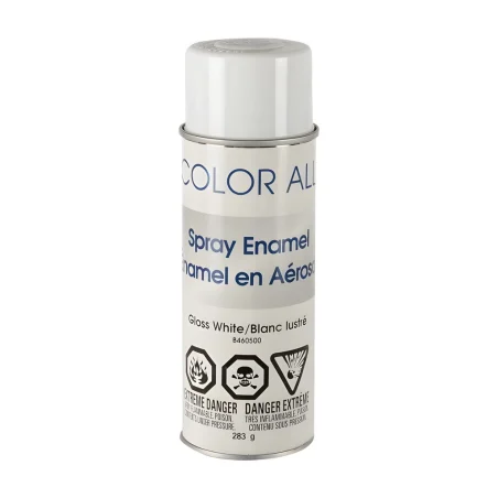 Color All B460500-6 White Enamel Paint (6 units) 283g