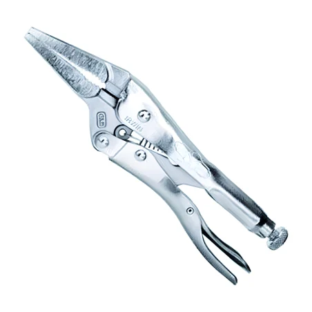Irwin 1602L3 long nose locking plier with wire cutter 4LN, 4"